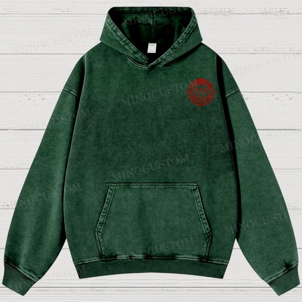 Silent Hill Remake Washed Hoodies 