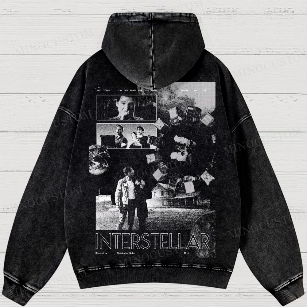 Interstellar Washed Hoodies