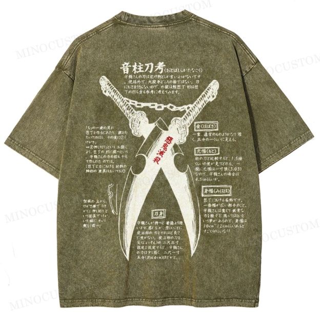 Demon Slayer: Kimetsu no Yaiba Washed T-Shirt 