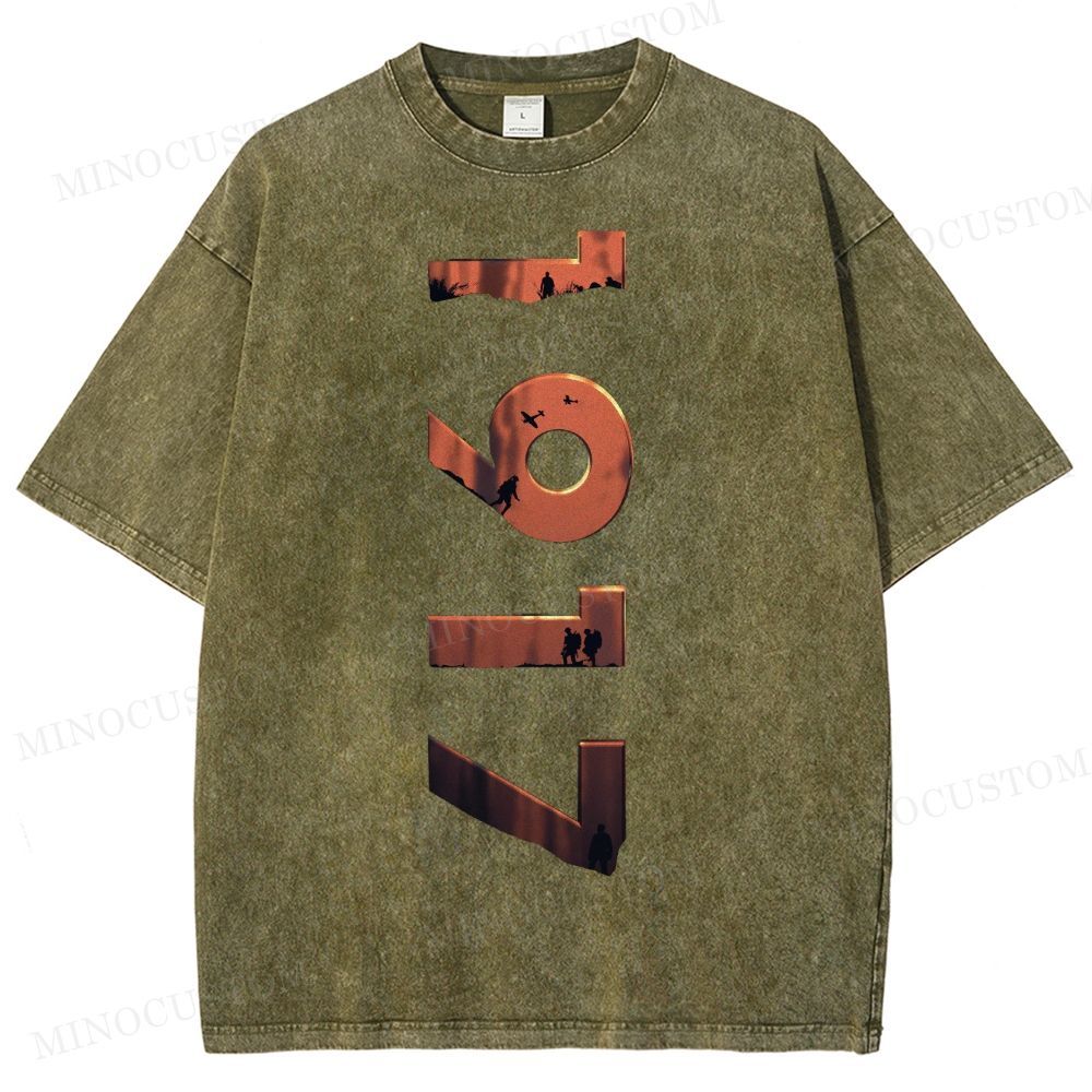 1917 Artistic Silhouette Washed T-Shirt 