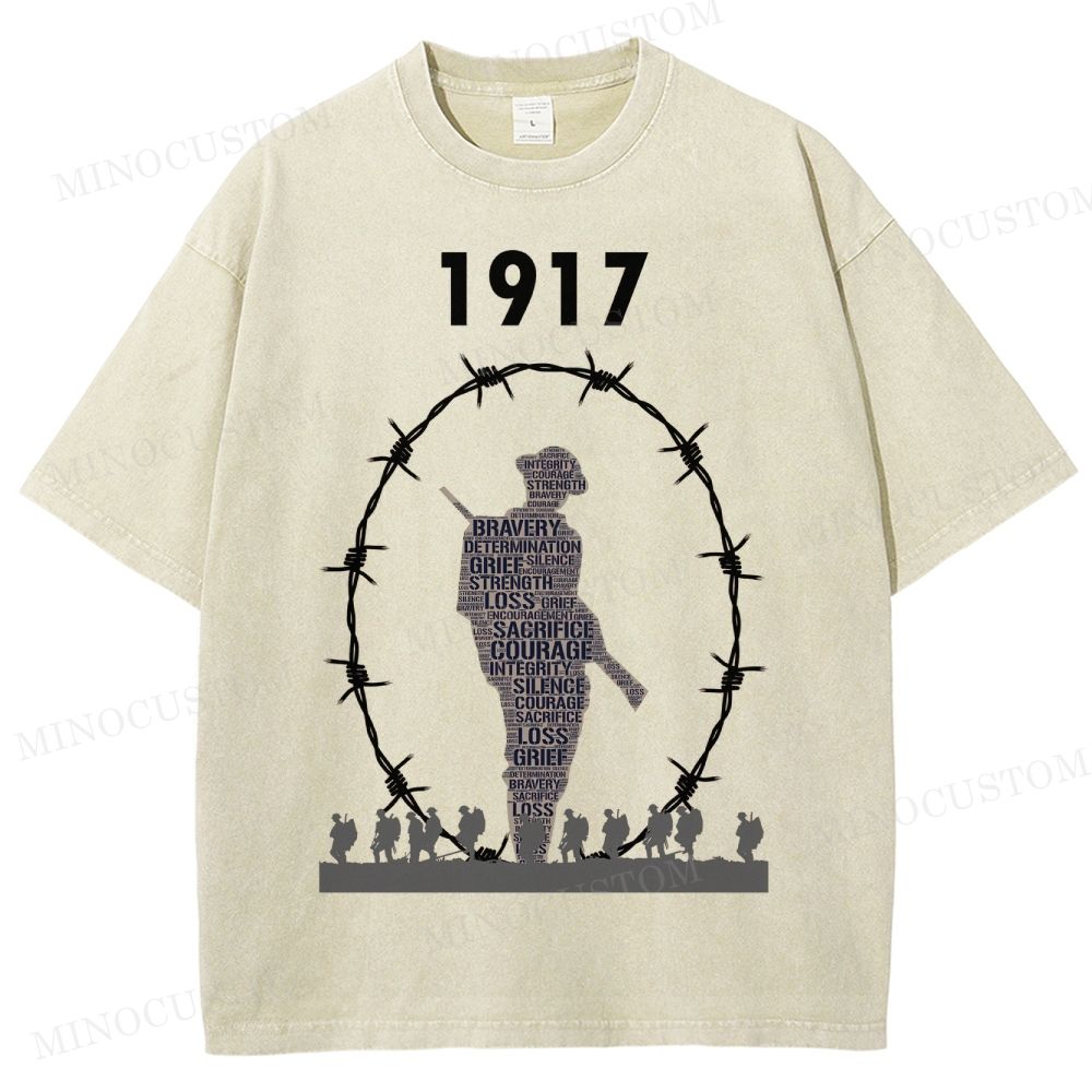 1917 Soldier Washed T-Shirt 