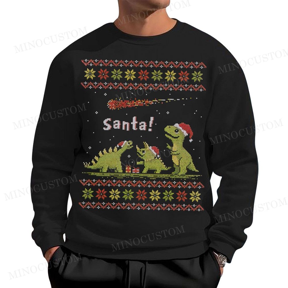 Santa! Cotton Sweatshirts 