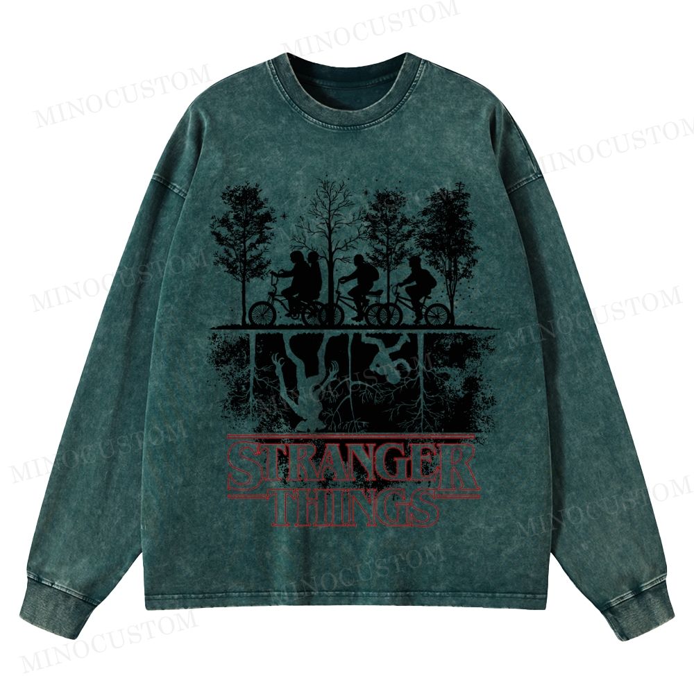 Stranger Things Vintage Long Sleeve T-Shirt