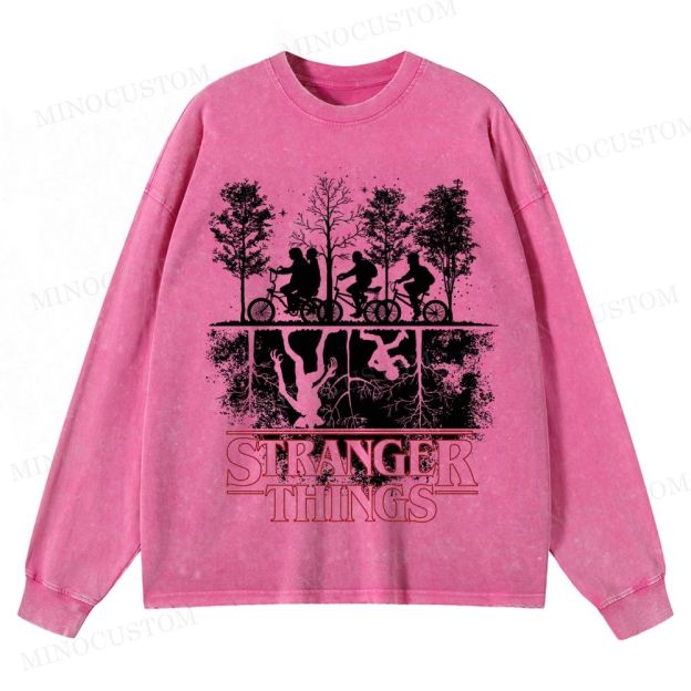 Stranger Things Vintage Long Sleeve T-Shirt