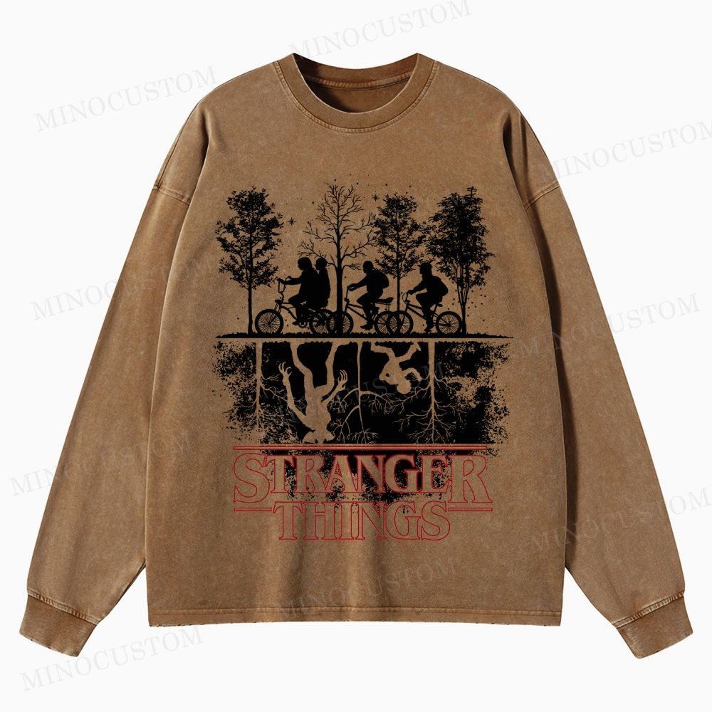 Stranger Things Vintage Long Sleeve T-Shirt