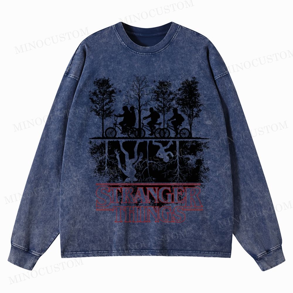 Stranger Things Vintage Long Sleeve T-Shirt