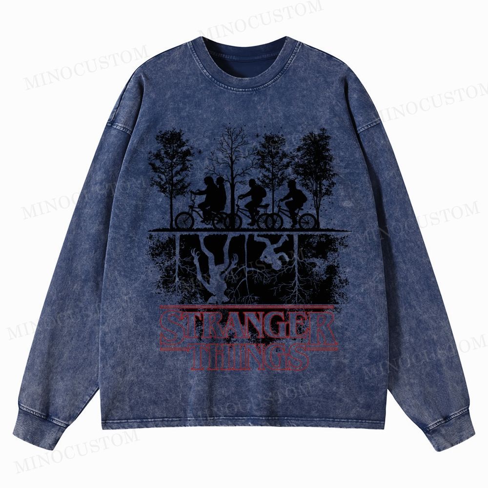 Stranger Things Vintage Long Sleeve T-Shirt
