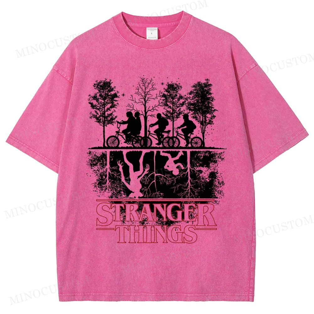 Stranger Things Vintage Washed T - shirt