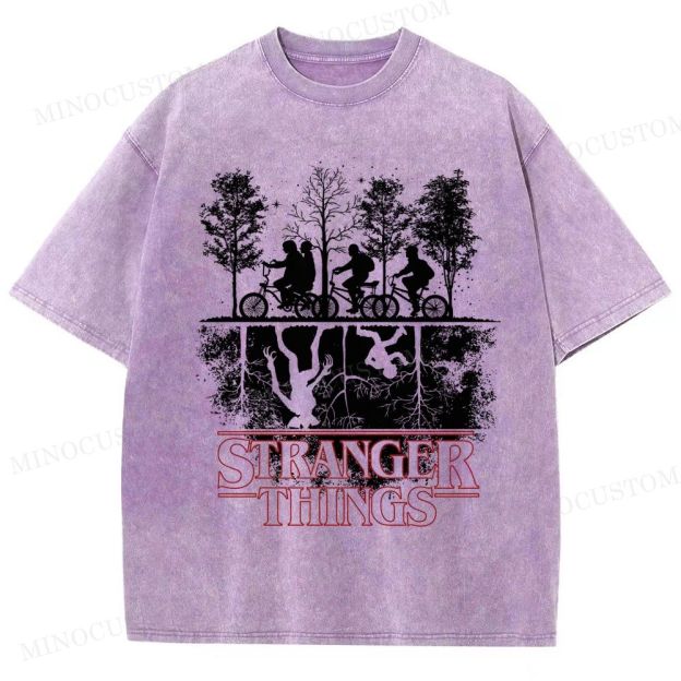 Stranger Things Vintage Washed T - shirt