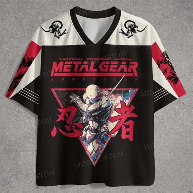  Metal Gear Solid Jersey Shirts 