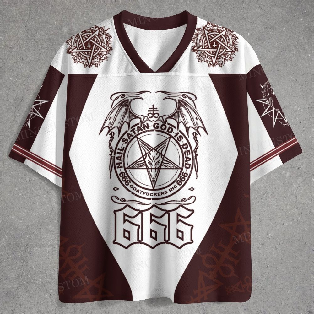 Black Metal 666 Jersey Shirts