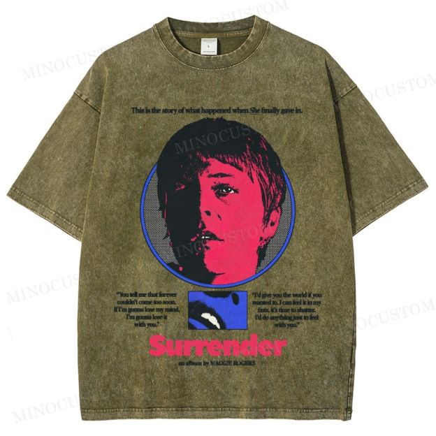 Maggie Rogers: Surrender Retro Graphic Washed T-Shirt