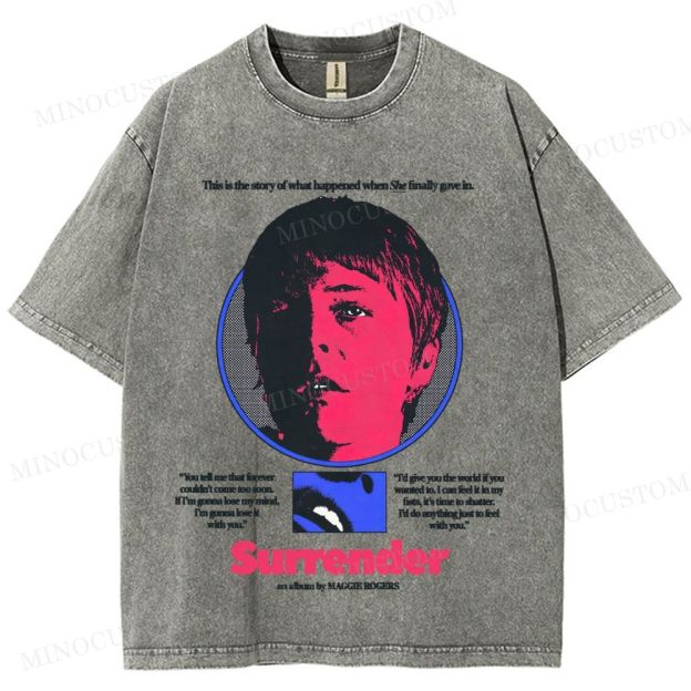 Maggie Rogers: Surrender Retro Graphic Washed T-Shirt