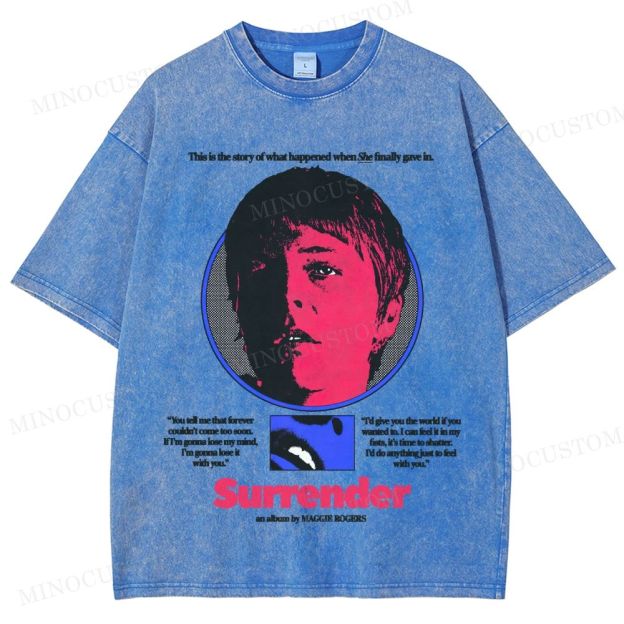 Maggie Rogers: Surrender Retro Graphic Washed T-Shirt