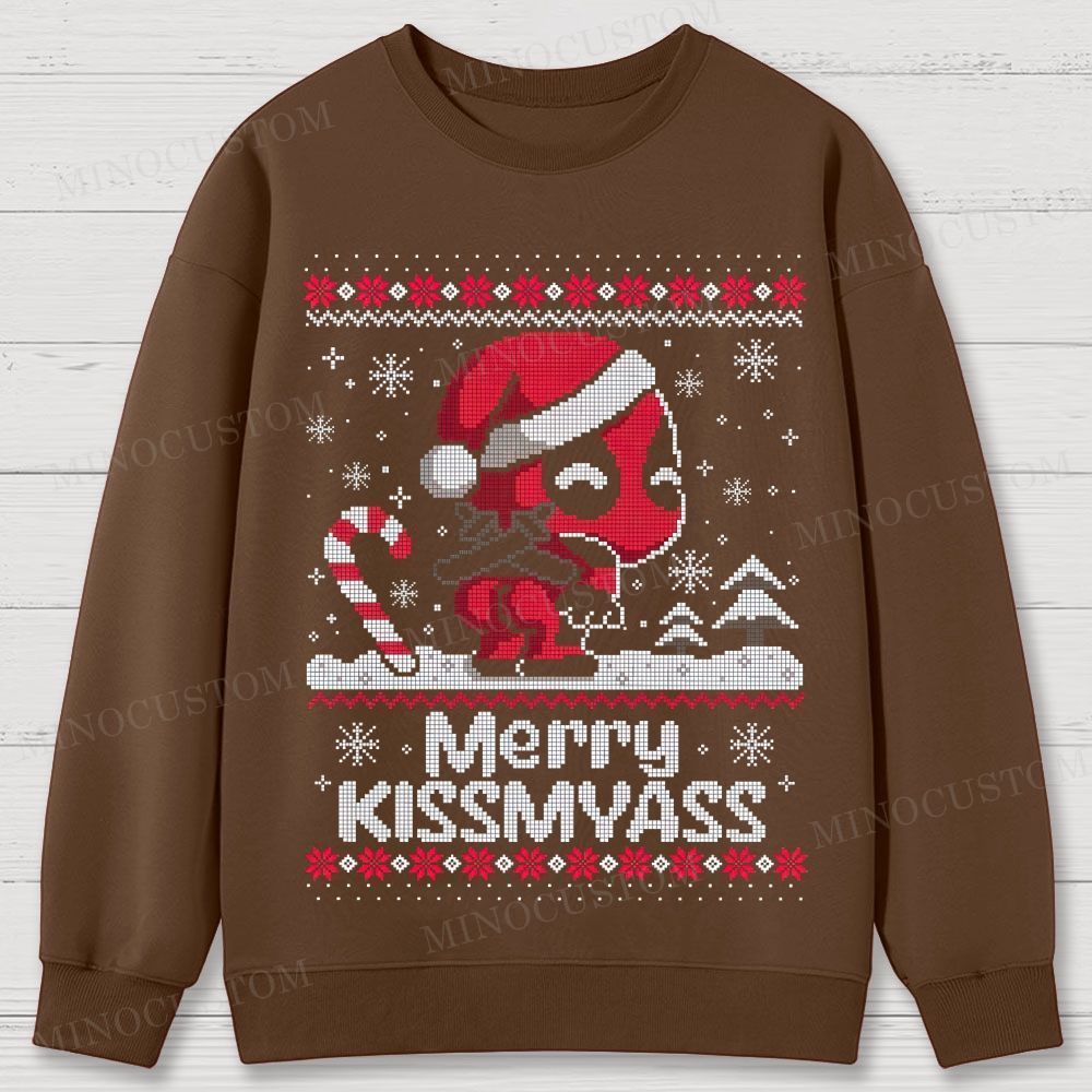 Deadpool Action Comedy Retro Christmas Graphic Cotton Sweatshirts 