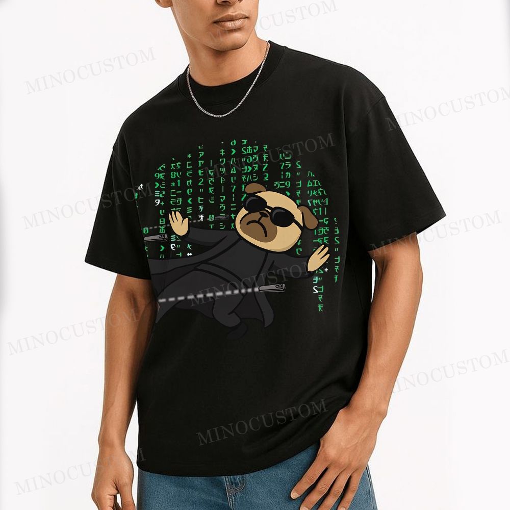 Matrix Cotton T-shirt 