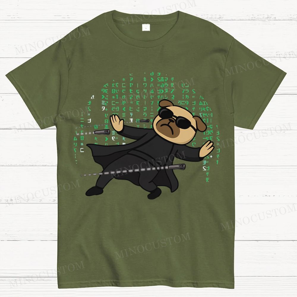 Matrix Cotton T-shirt 