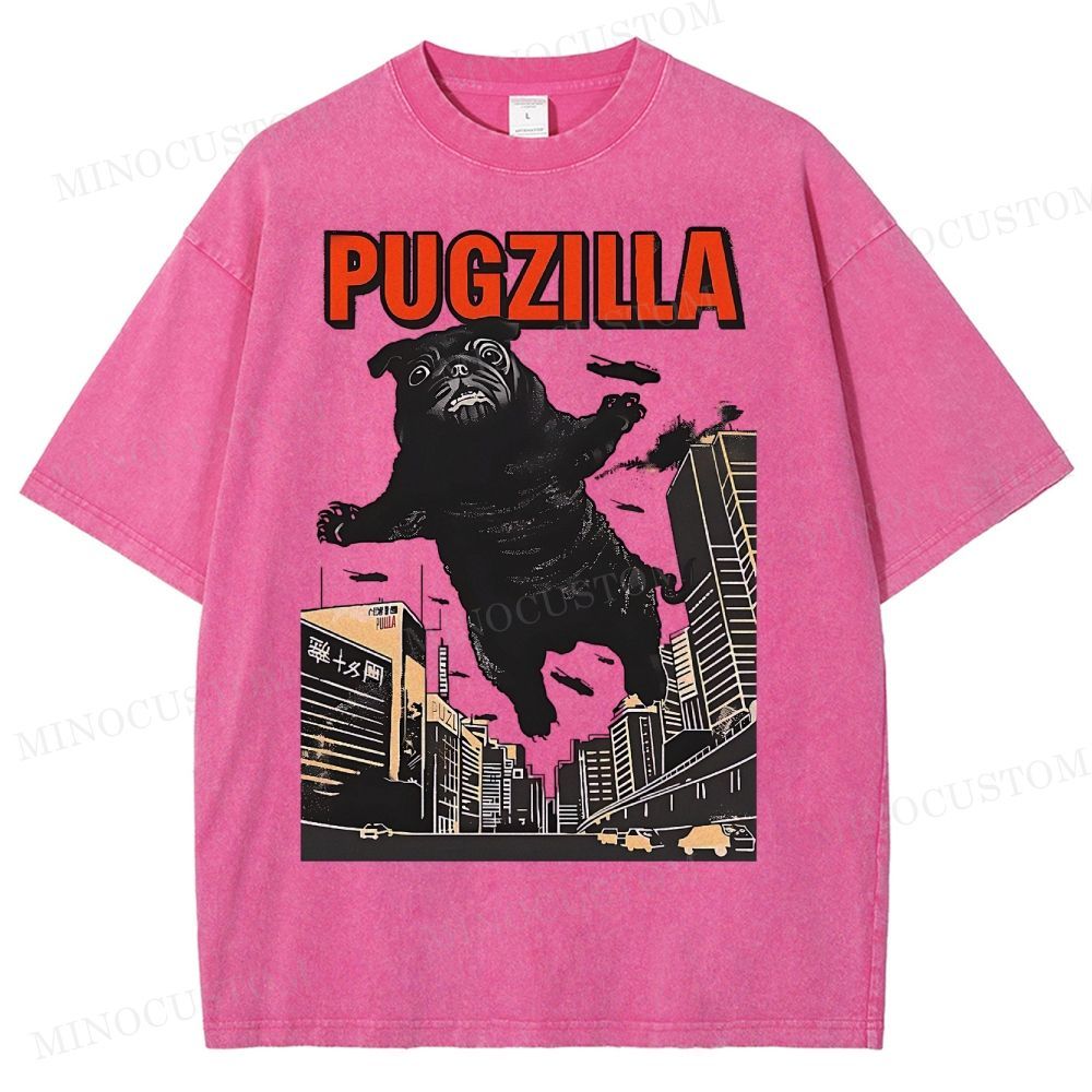 Pugzilla Washed T-Shirt 