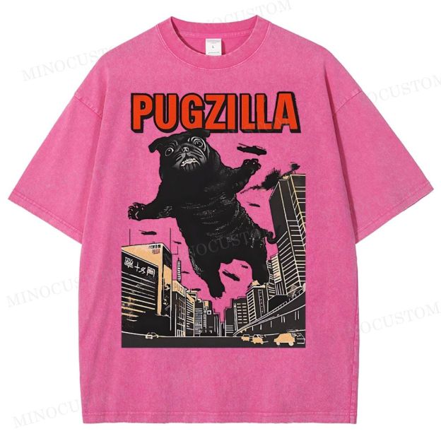 Pugzilla Washed T-Shirt 