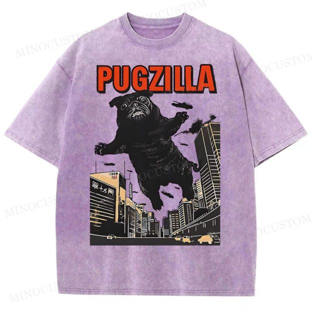 Pugzilla Washed T-Shirt 