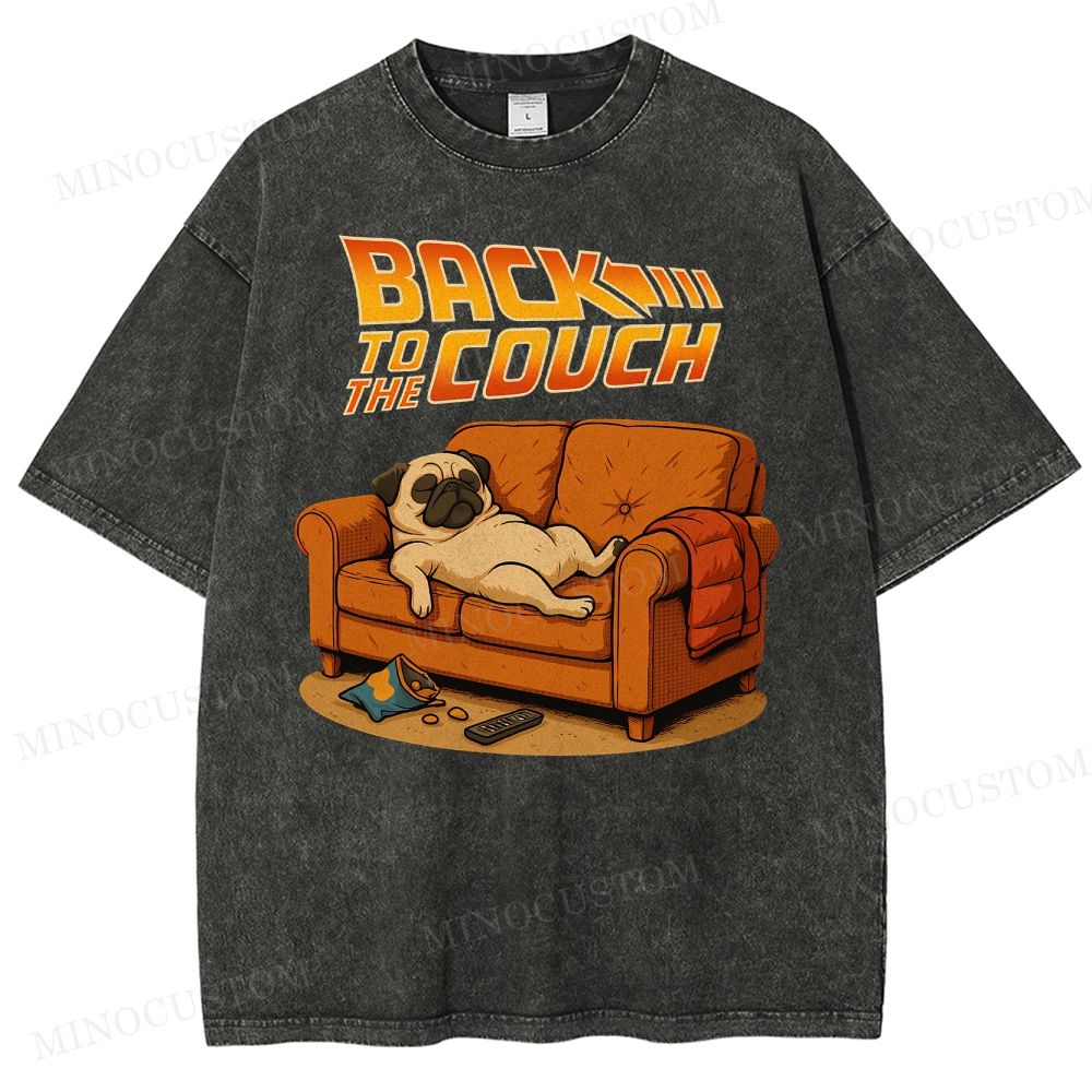 Back To The Couch Washed T-Shirt 