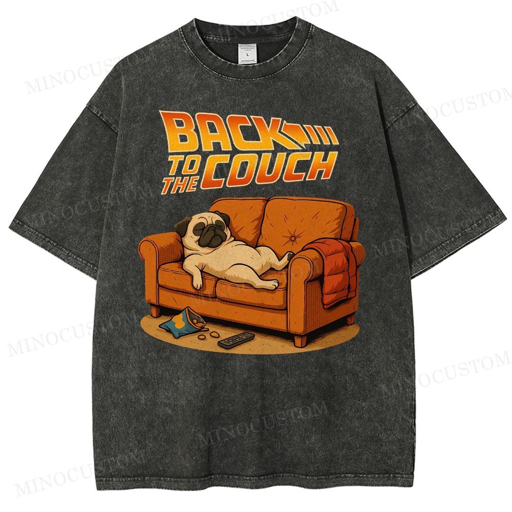 Back To The Couch Washed T-Shirt