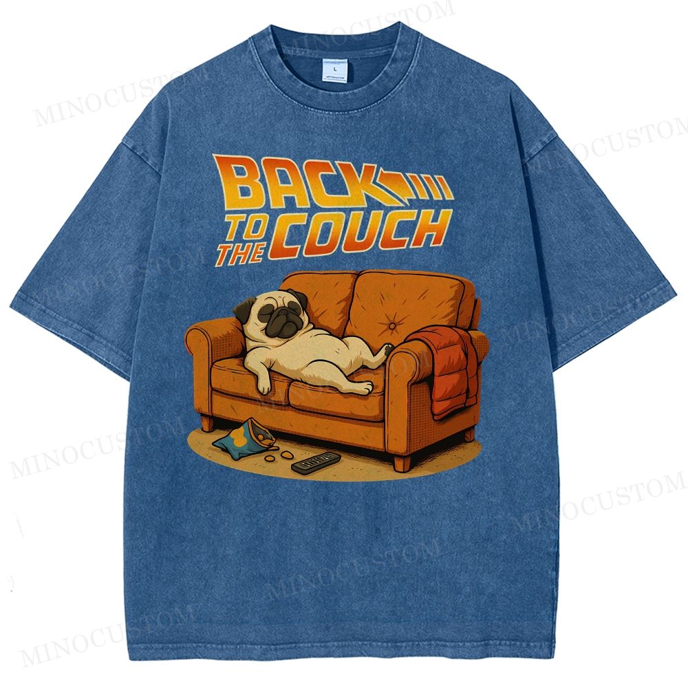 Back To The Couch Washed T-Shirt 