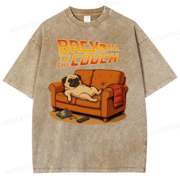 Back To The Couch Washed T-Shirt 