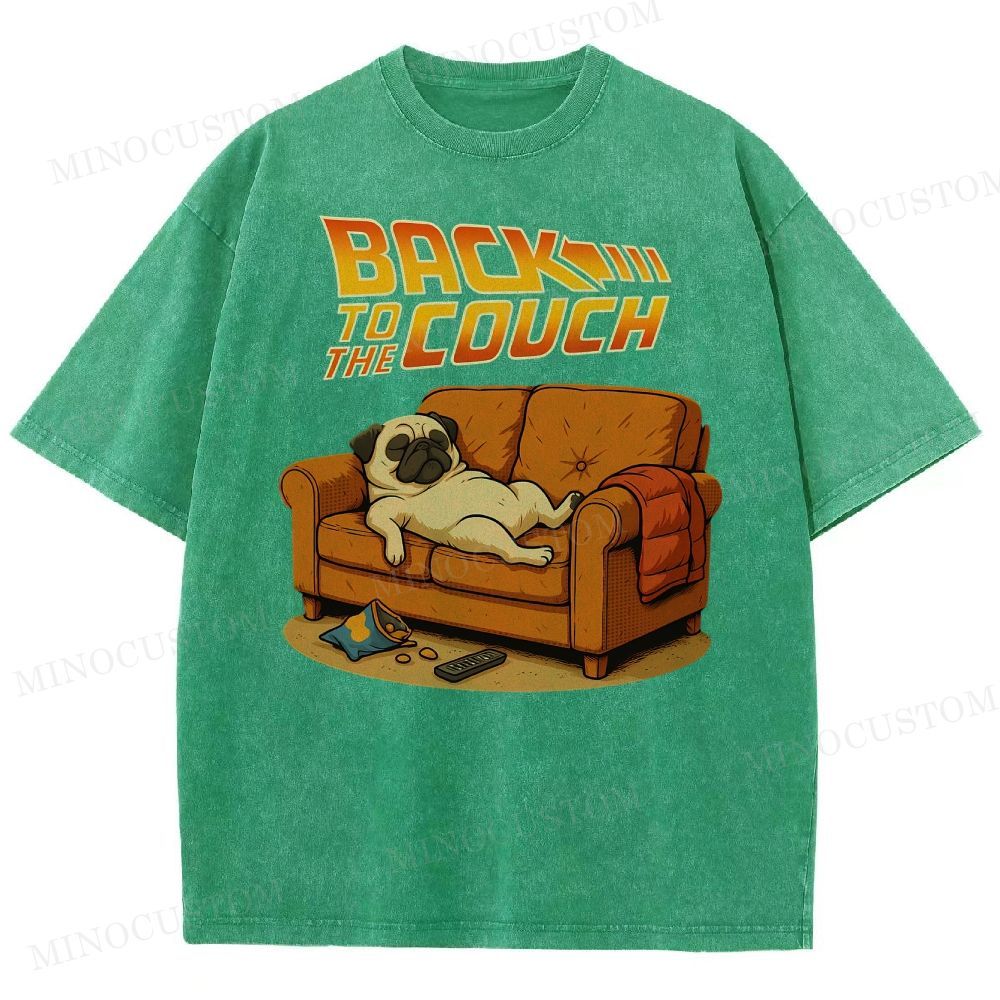 Back To The Couch Washed T-Shirt 