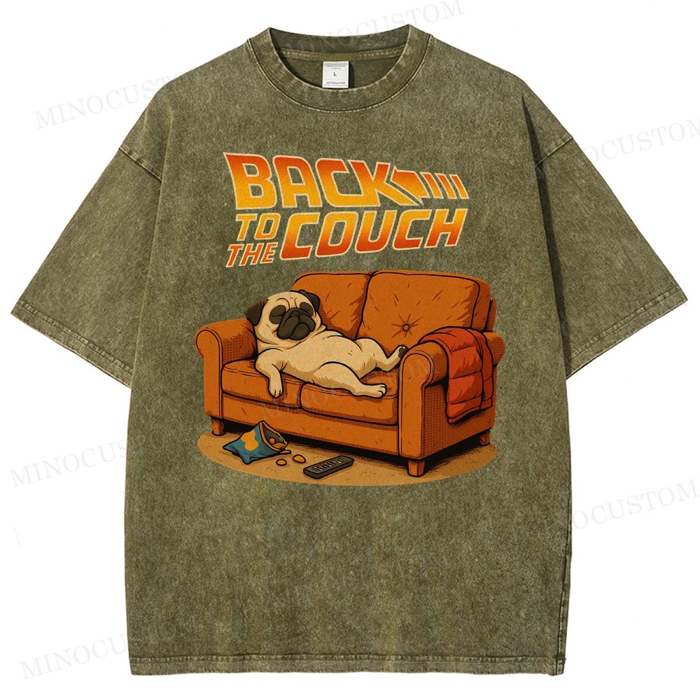 Back To The Couch Washed T-Shirt 
