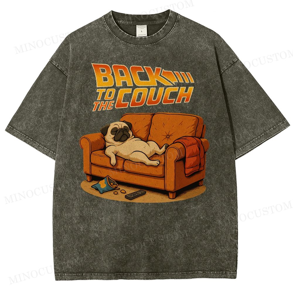 Back To The Couch Washed T-Shirt 