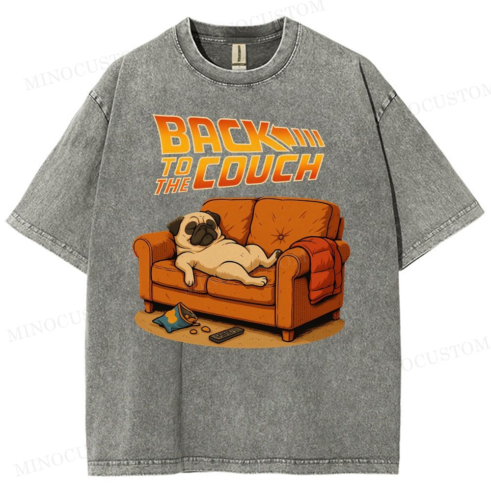 Back To The Couch Washed T-Shirt 