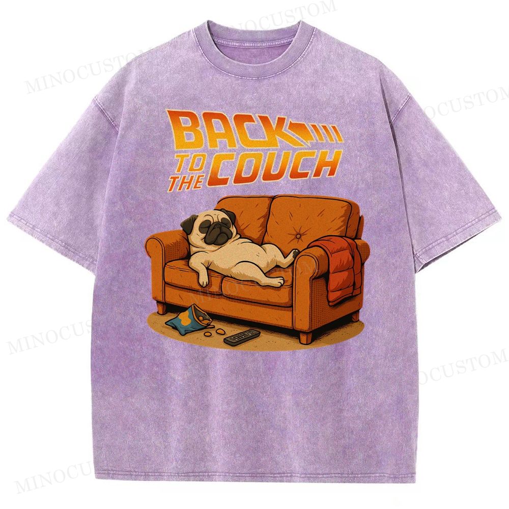 Back To The Couch Washed T-Shirt 