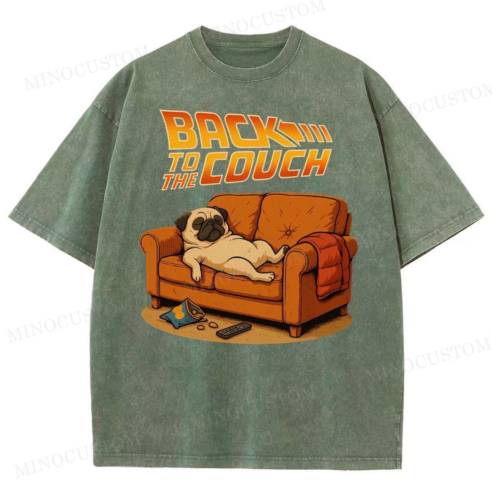 Back To The Couch Washed T-Shirt 