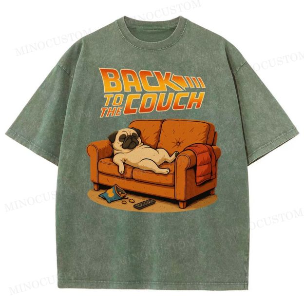 Back To The Couch Washed T-Shirt 
