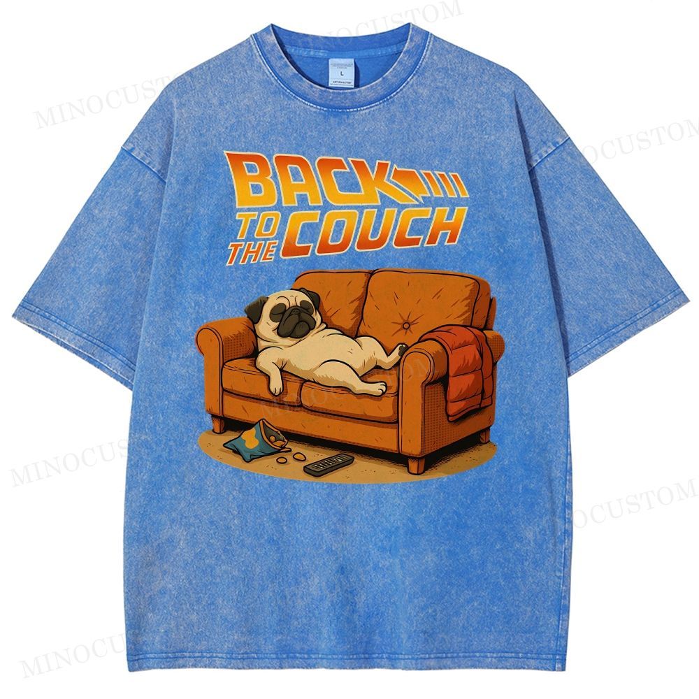 Back To The Couch Washed T-Shirt 
