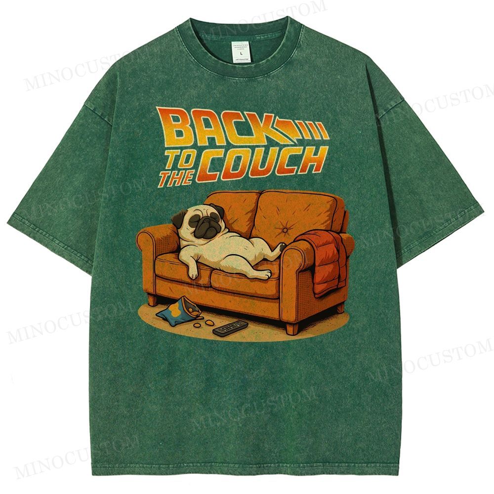 Back To The Couch Washed T-Shirt 