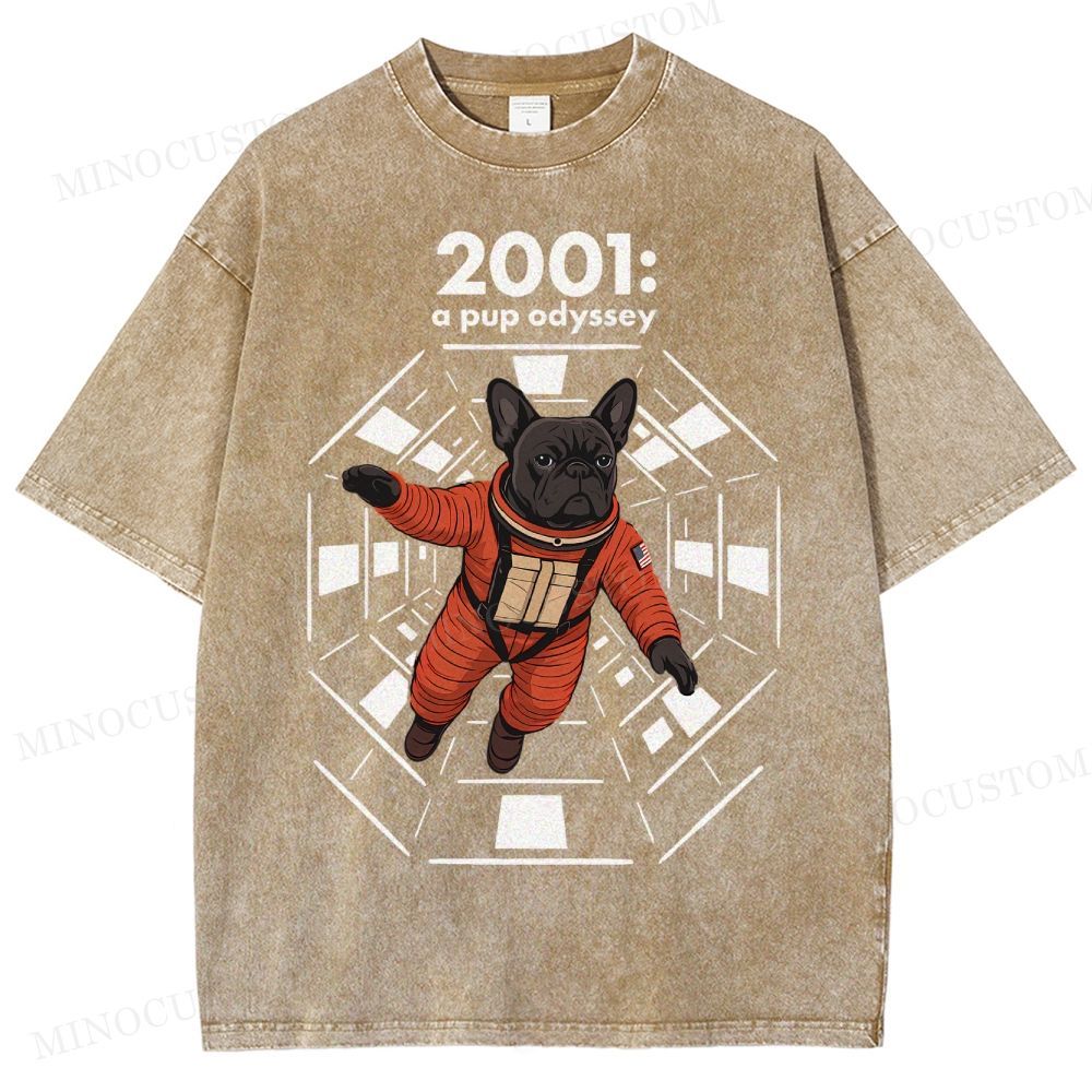 2001 A Pup Odyssey Washed T-Shirt 