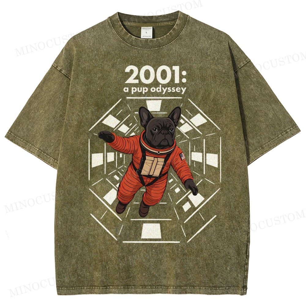 2001 A Pup Odyssey Washed T-Shirt 