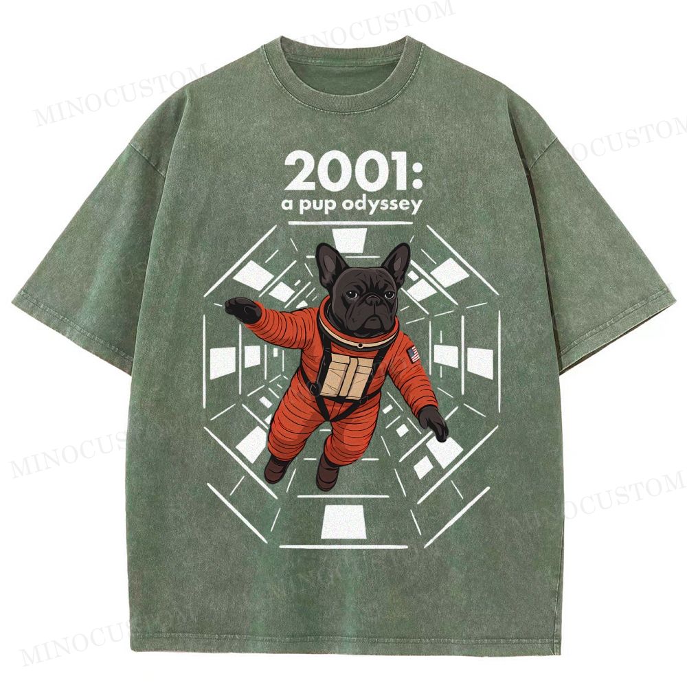 2001 A Pup Odyssey Washed T-Shirt 