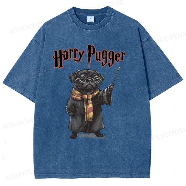 Harry Pugger Washed T-Shirt
