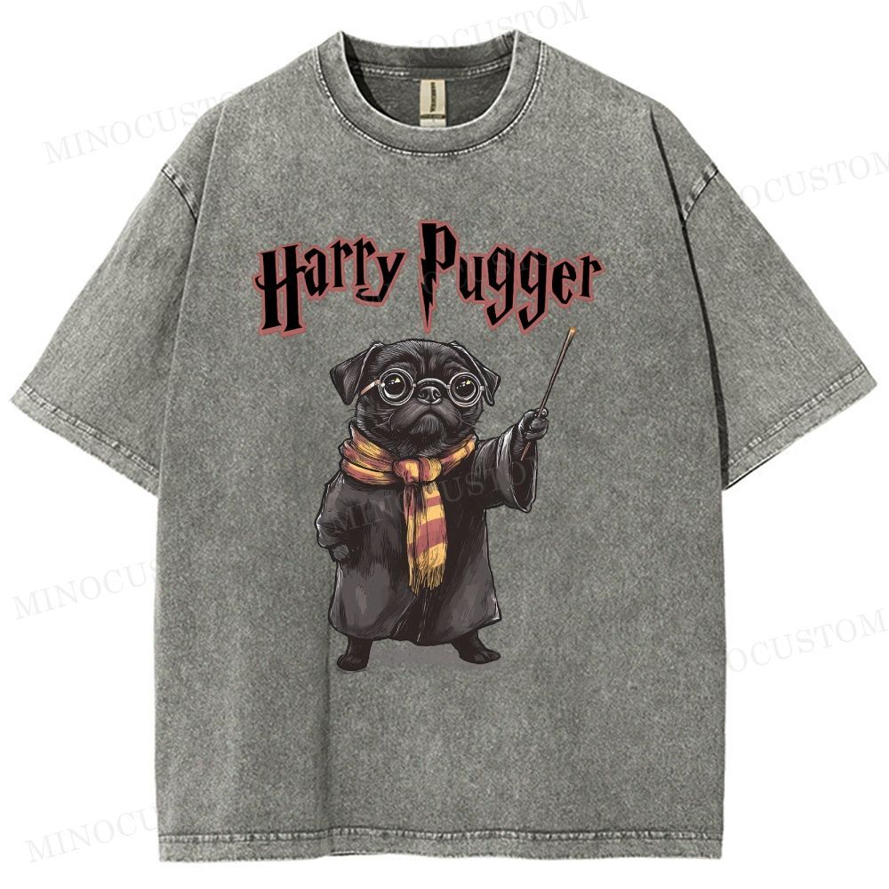 Harry Pugger Washed T-Shirt