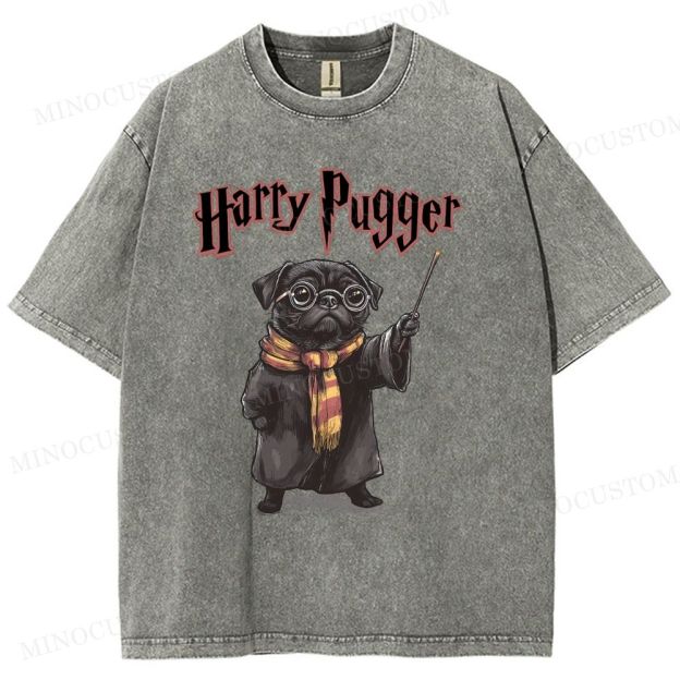 Harry Pugger Washed T-Shirt