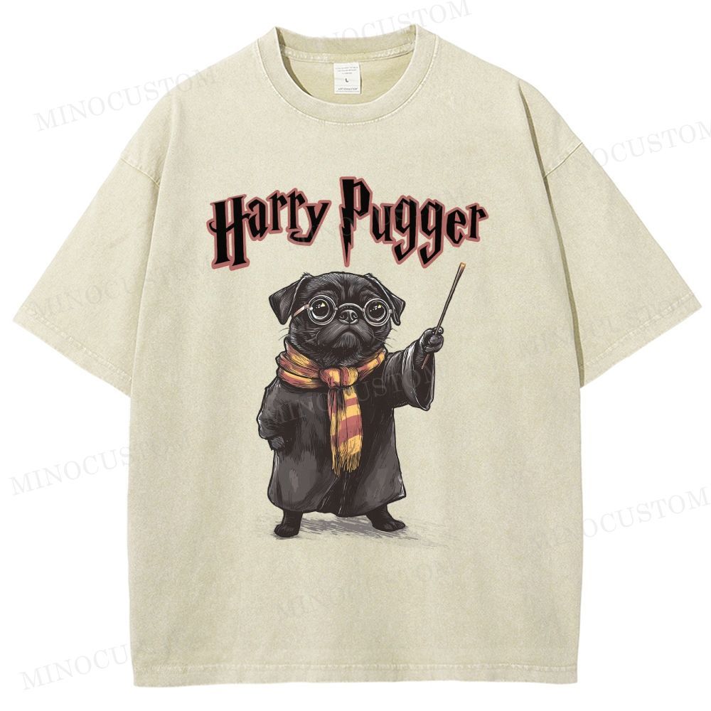Harry Pugger Washed T-Shirt