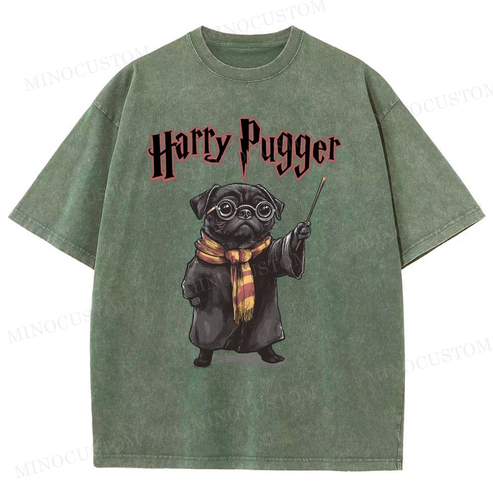 Harry Pugger Washed T-Shirt