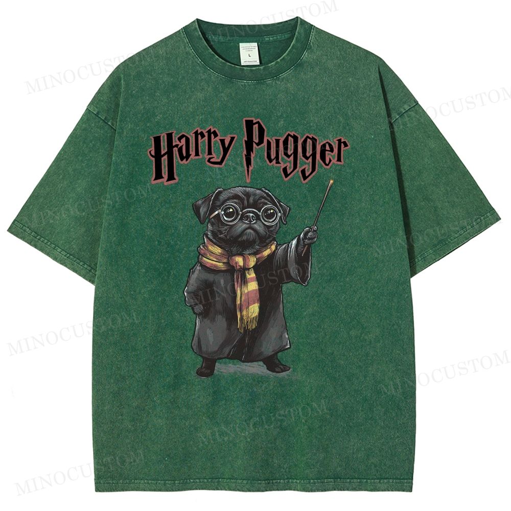 Harry Pugger Washed T-Shirt