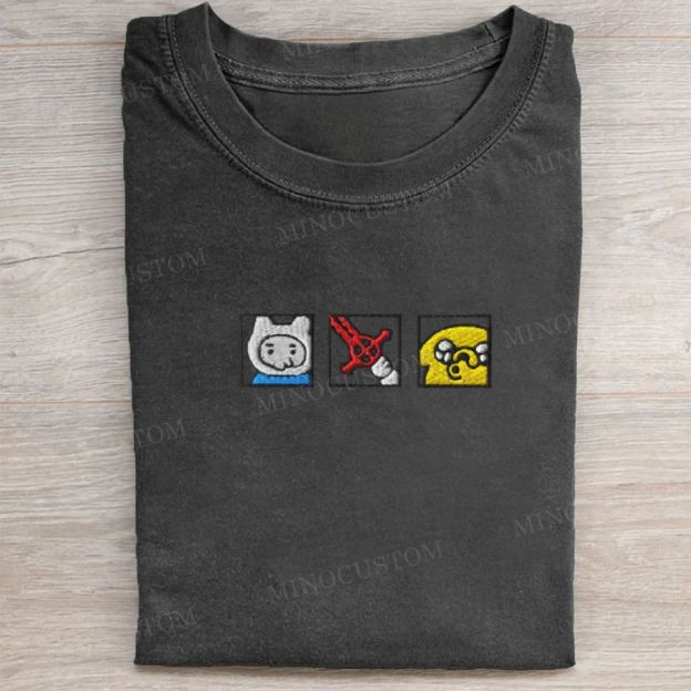 Embroidered Adventure Washed Tee 