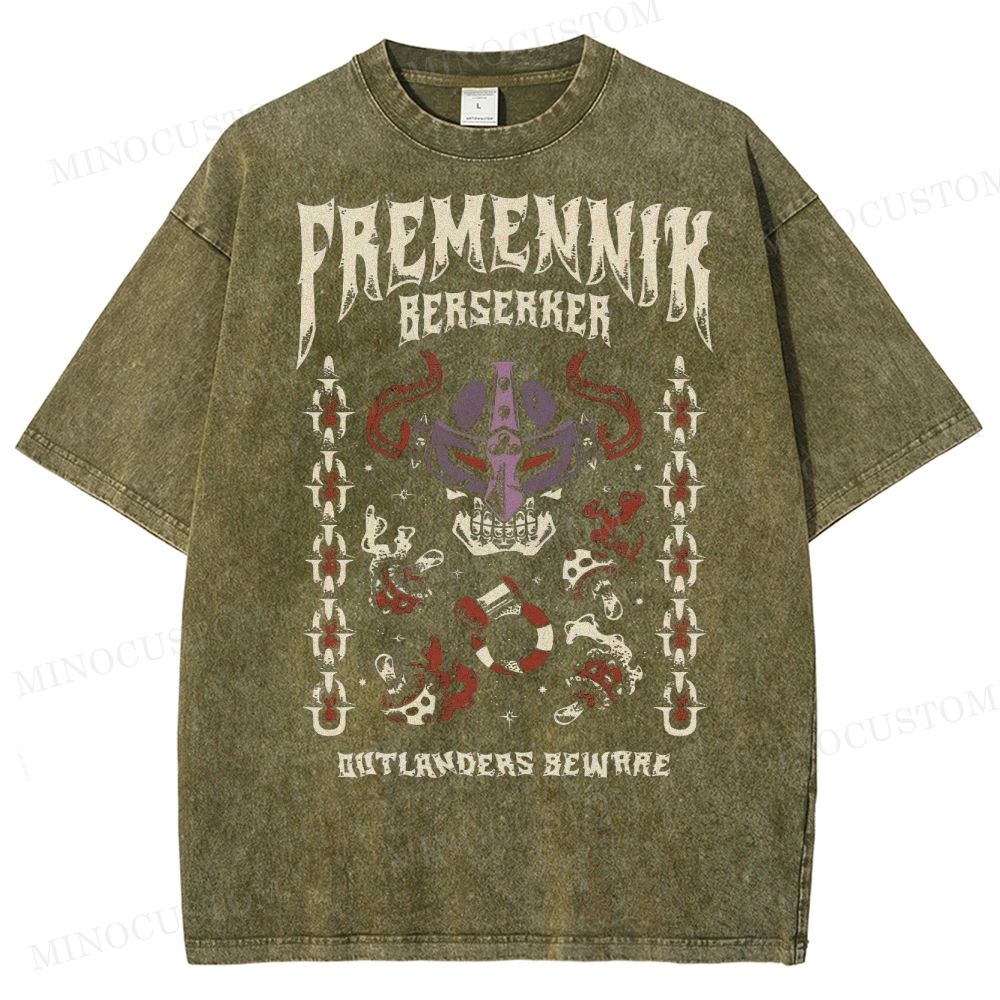 Fantasy Warrior Washed T-Shirt 