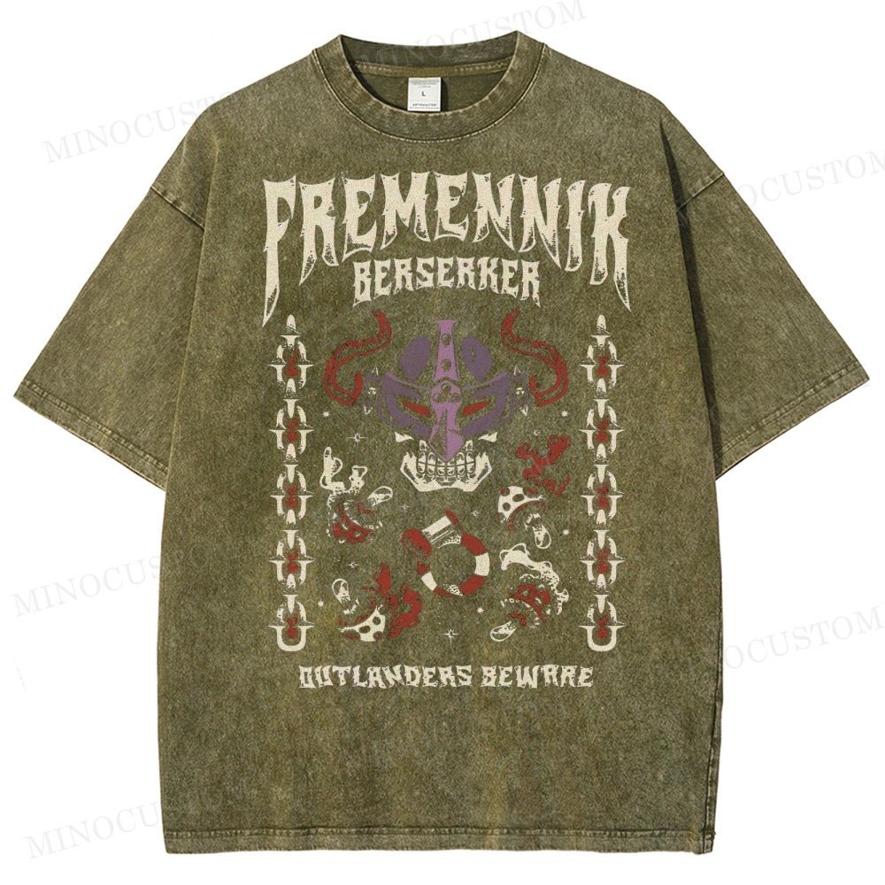 Fantasy Warrior Washed T-Shirt 