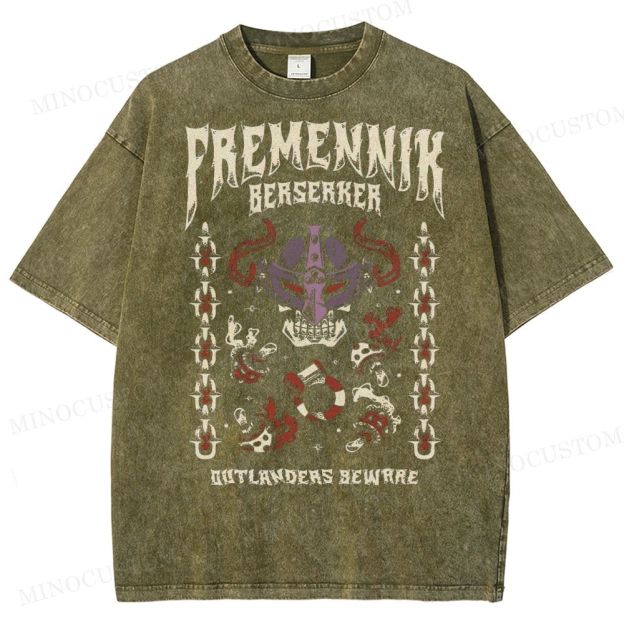 Fantasy Warrior Washed T-Shirt 